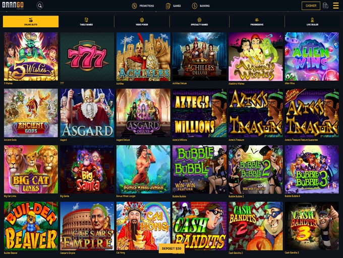 Casino Brango 17.11.2023. Lobby 