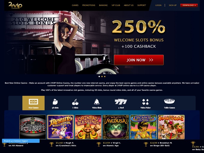 24Vip Casino New Hp 
