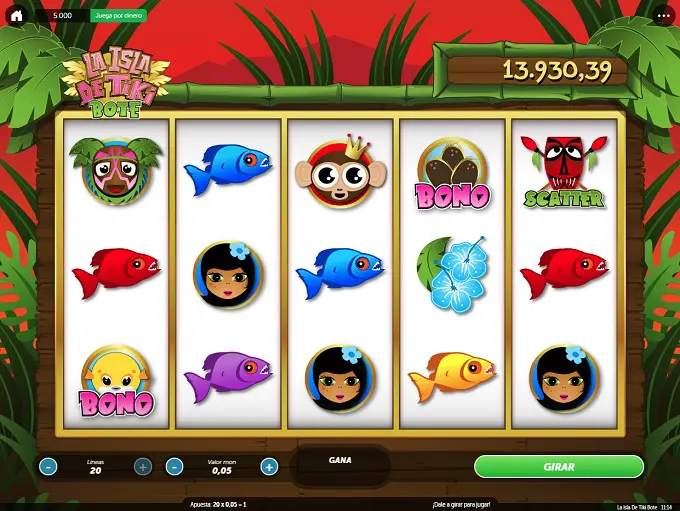 Captura de juego en Botemania