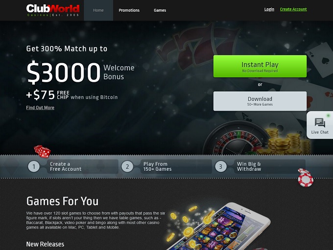 Club USA Casino New Hp 
