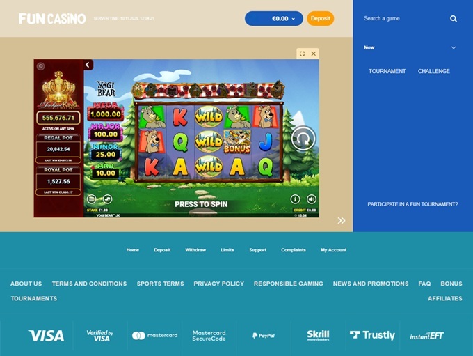 Fun Casino 10.11.2025. Game1