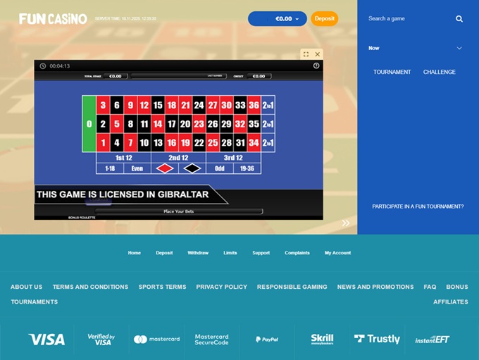 Fun Casino 10.11.2025. Game3