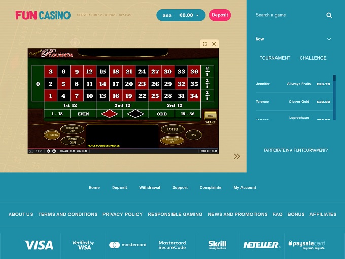 Fun Casino 23.03.2023. Game3 