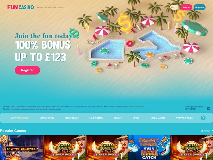 Fun Casino 23.03.2023. Hp 