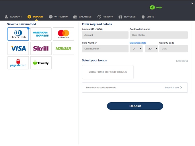 Fairplay Casino bank