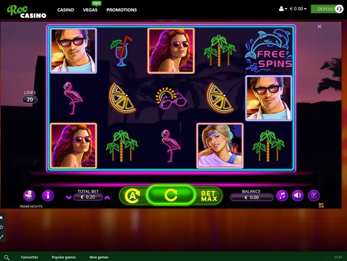 Roo Casino Game
