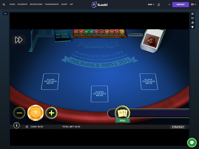 iLUCKI Casino new 10.02.2020 Game 3