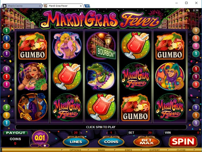 Maple Casino game 2