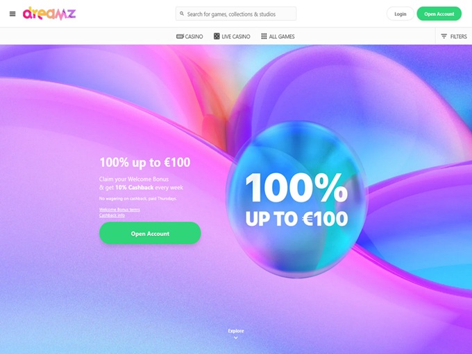 Dreamz Casino 08.10.2025. Hp