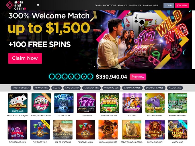 Slots And Casino hp 