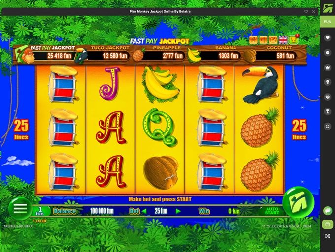 Fastpay Casino 25.04.2024. Game1