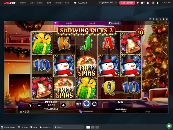 DBbet Casino 04.11.2025. Game1