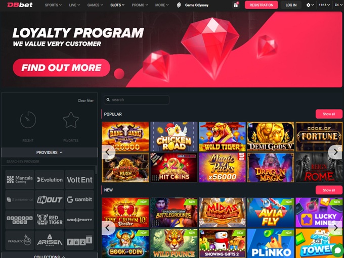 DBbet Casino 17.06.2025. Hp 