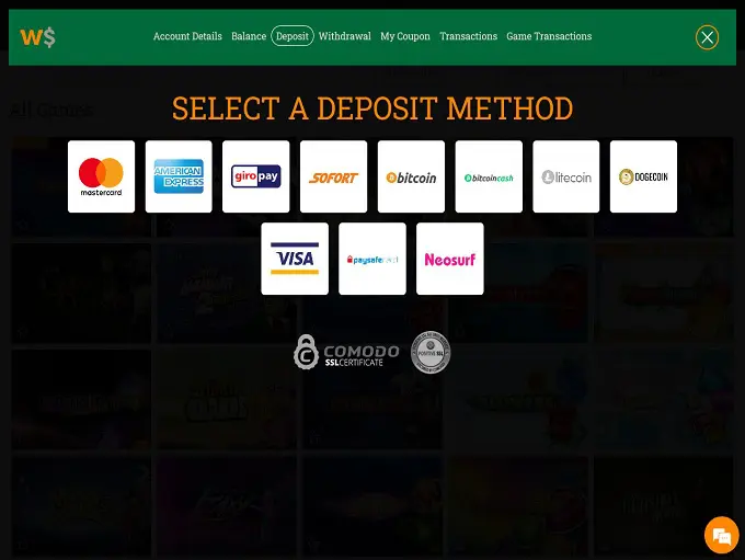 WPokies Online Casino 24.06.2021. bank