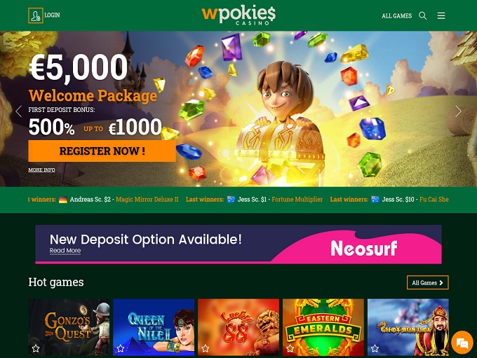 WPokies Online Casino 24.06.2021. hp
