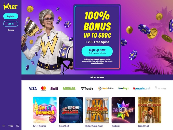 Wildz Casino 09.01.2023. hp