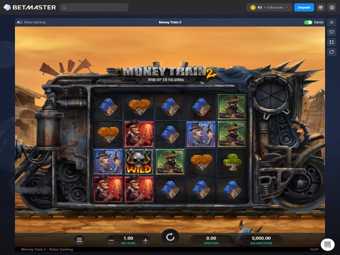 Betmaster Casino 06.06.2023. Game1 