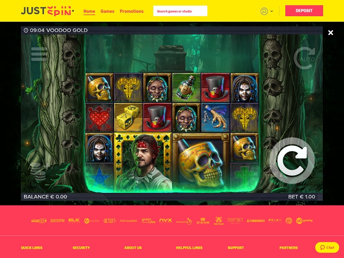 Justspin Casino Game 2 