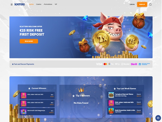 Scatters Casino 02.02.2026. hp