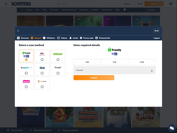 Scatters Casino 19.04.2021. bank 