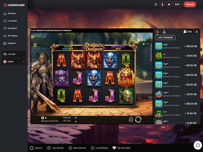 CasinoChan 25.02.2025. Game1