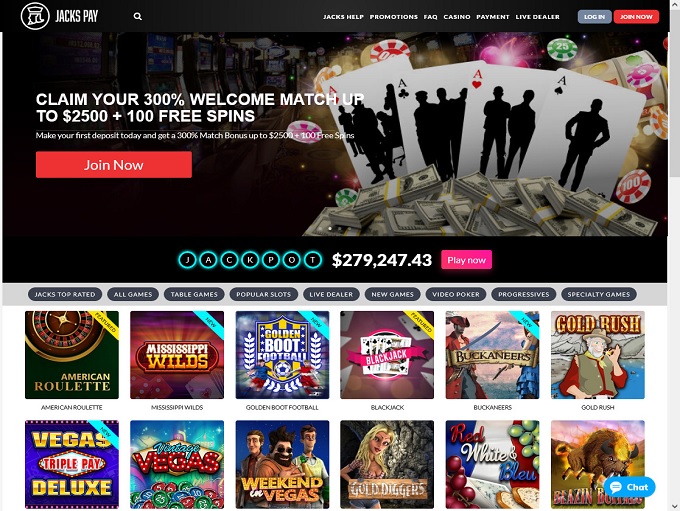 JacksPay Casino 07.07.2022. Hp 