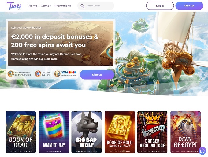 Tsars Casino new hp 