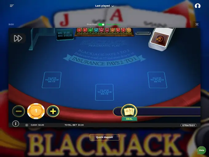 OzCasino Game 3