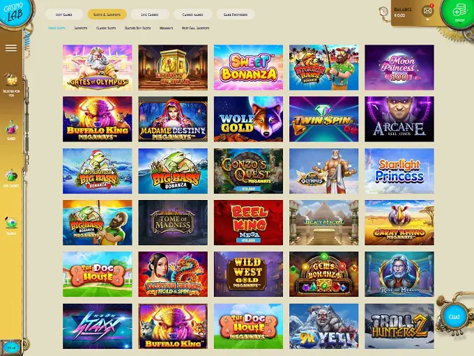 Casino lab