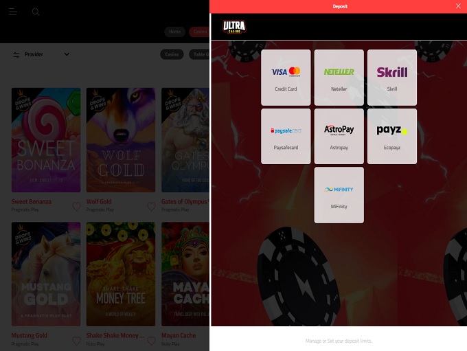 Ultra Casino 14092023 Bank 