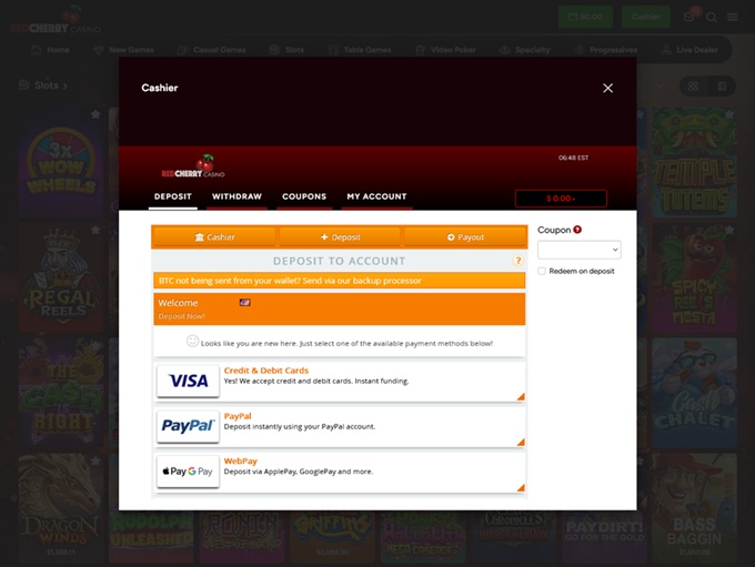 RedCherry Casino 23.12.2025. bank