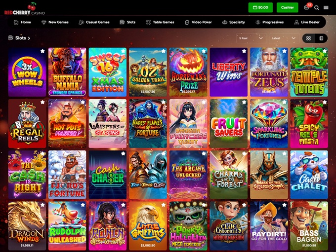 RedCherry Casino 23.12.2025. lobby