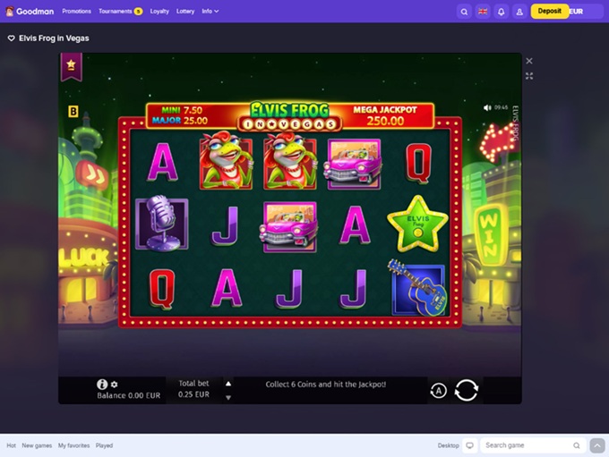 Goodman Casino 14.03.2025. Game1 