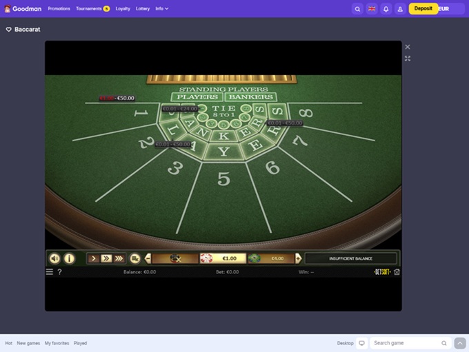 Goodman Casino 14.03.2025. Game3 