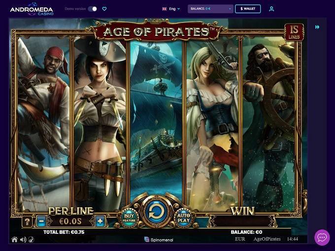 Andromeda Casino Game 1 