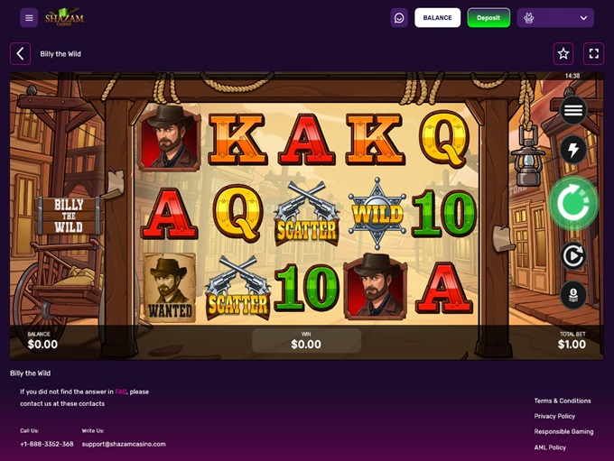 Shazam Casino 28.06.2024. Game2 