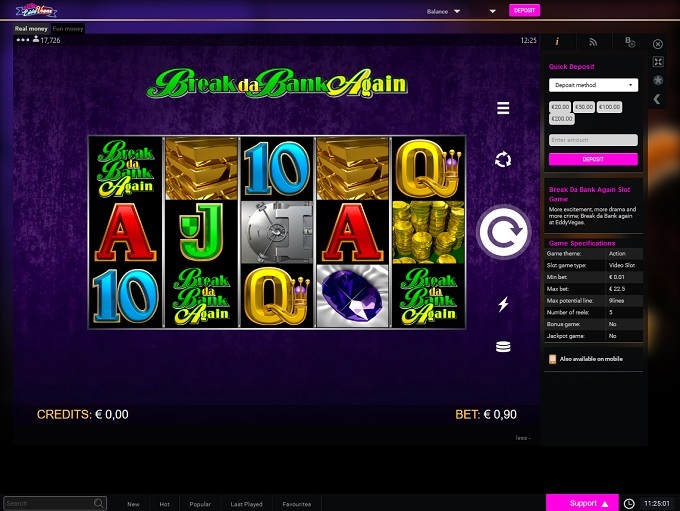 Eddy Vegas Casino 11.03.2022. Game1