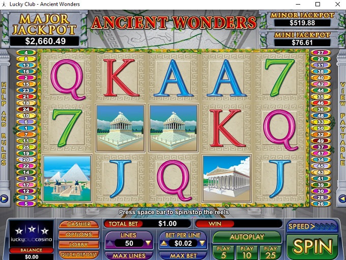 Lucky Club Casino New Game 1 