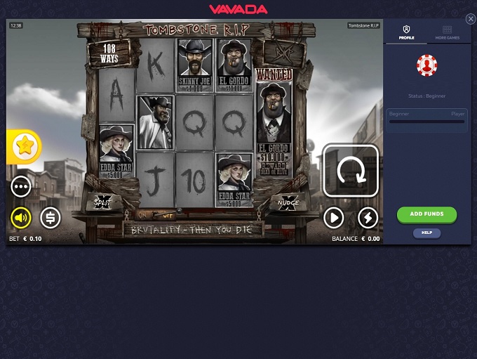 VAVADA Casino game 1