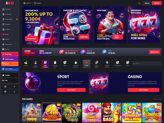 1Red Casino 11.09.2025. Hp 