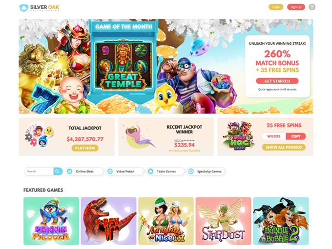 Silver Oak Casino 05.02.2026. hp
