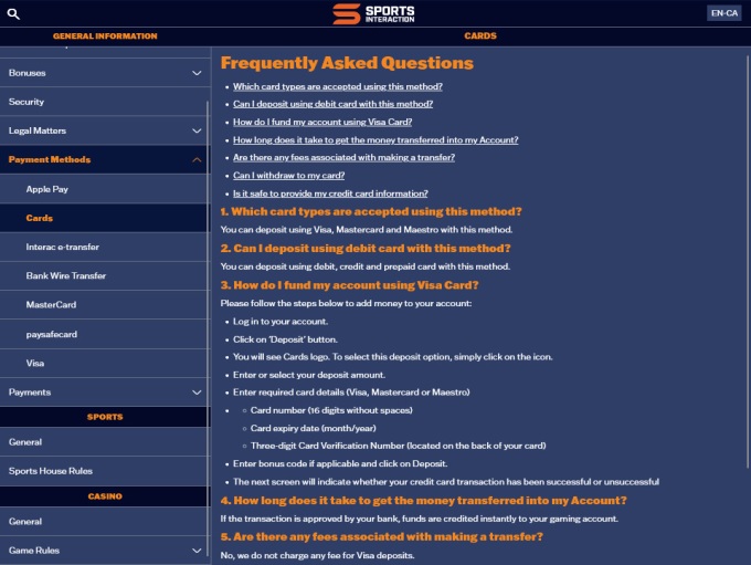 Sports Interaction Casino (SIA) 12.10.2023. Bank 