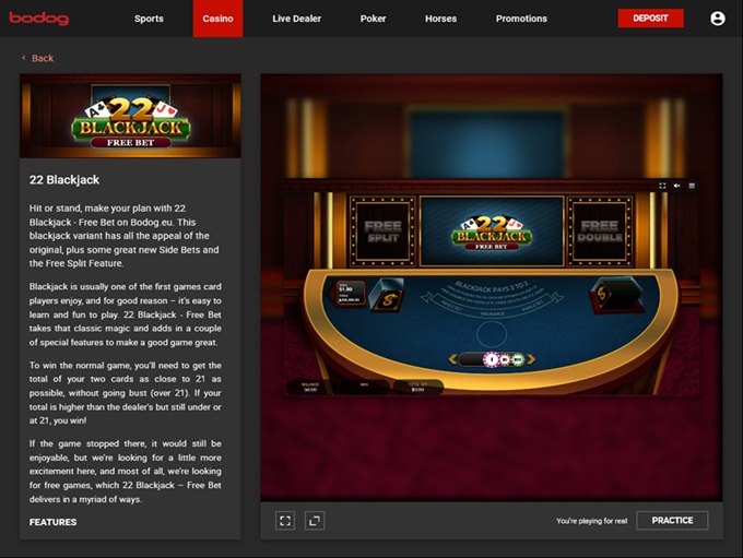 Bodog Casino 20.10.2025. Game3 