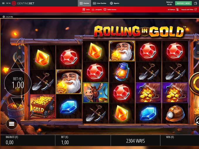 GentingBet Casino New Game2 