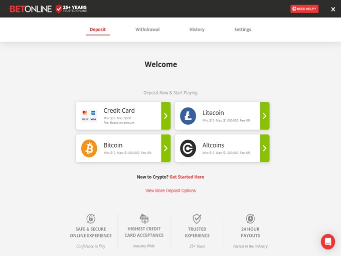 BetOnline Casino 12.09.2024. Bank 