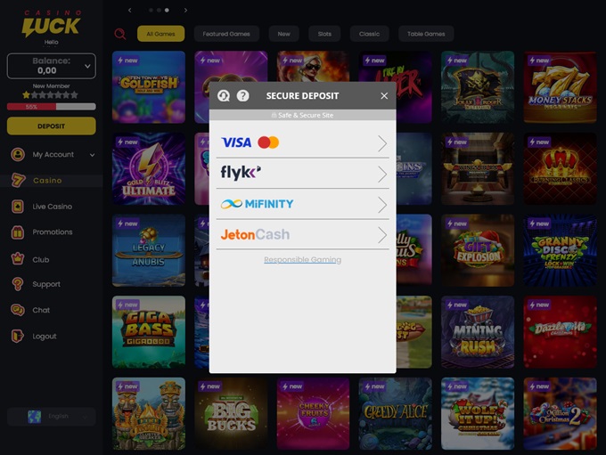 CasinoLuck 23.12.2024. Bank 