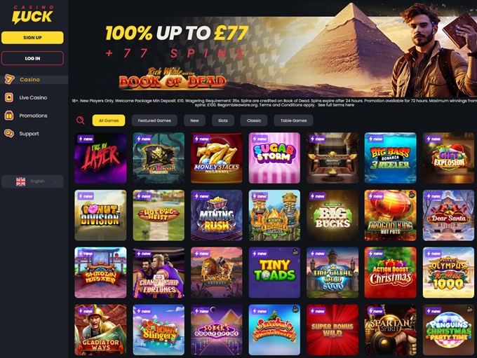 CasinoLuck 23.12.2024. Hp 