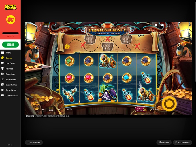 SuperCasino 12.12.2025. Game1