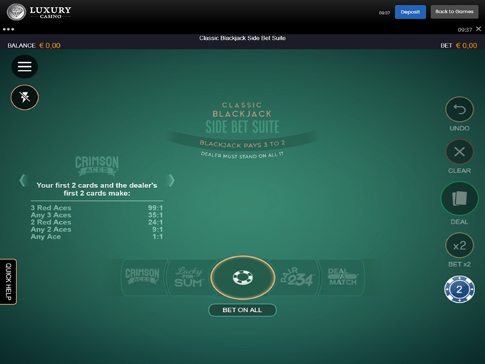 Luxury Casino 01.10.2025. Game 3 