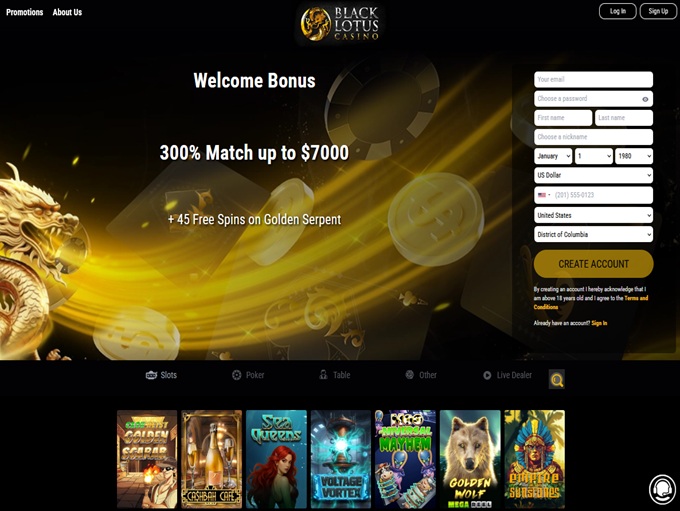 Black Lotus Casino 18.09.2025. Hp 